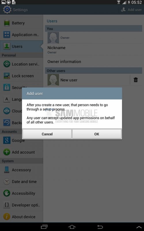 Uniklý firmware s přidanou podporou více uživatelských účtů