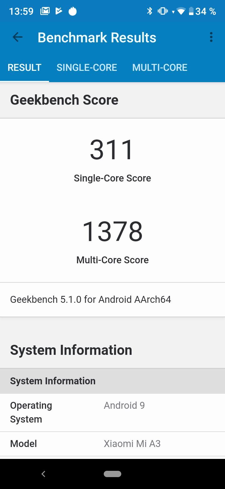 Xiaomi Mi A3