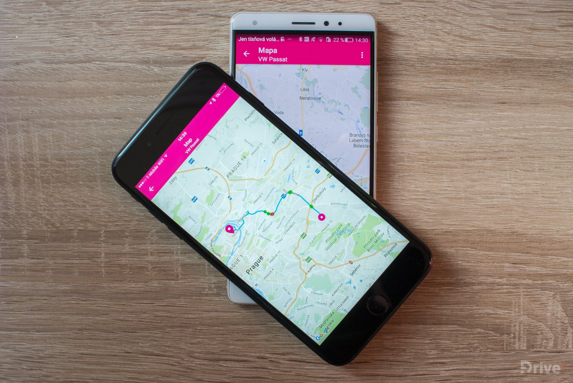 Chytré auto od T-Mobile