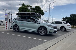 Funkce Plug & Charge na Škodě Enyaq 60 iV 