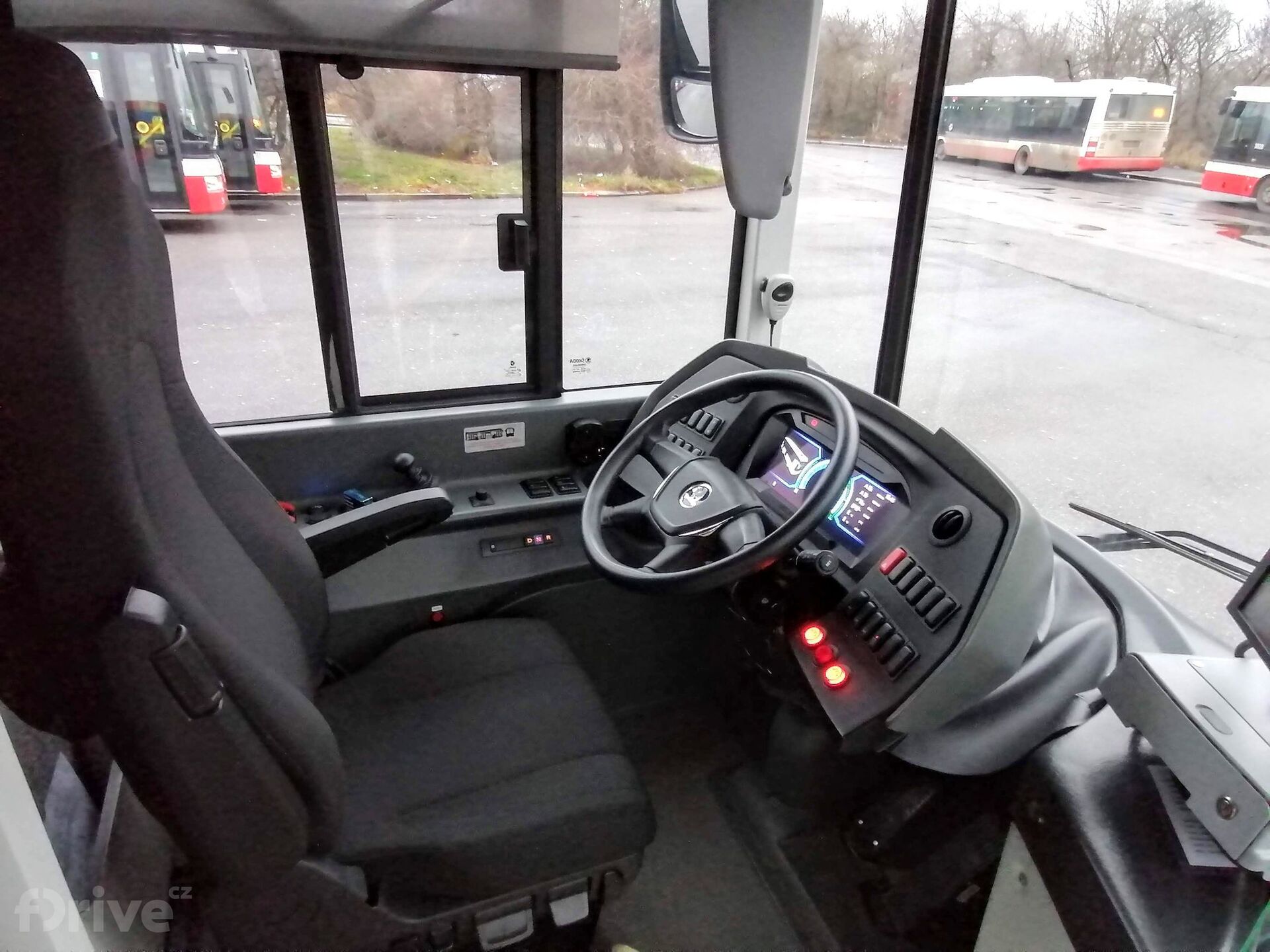 Škoda E\' City kabina 2