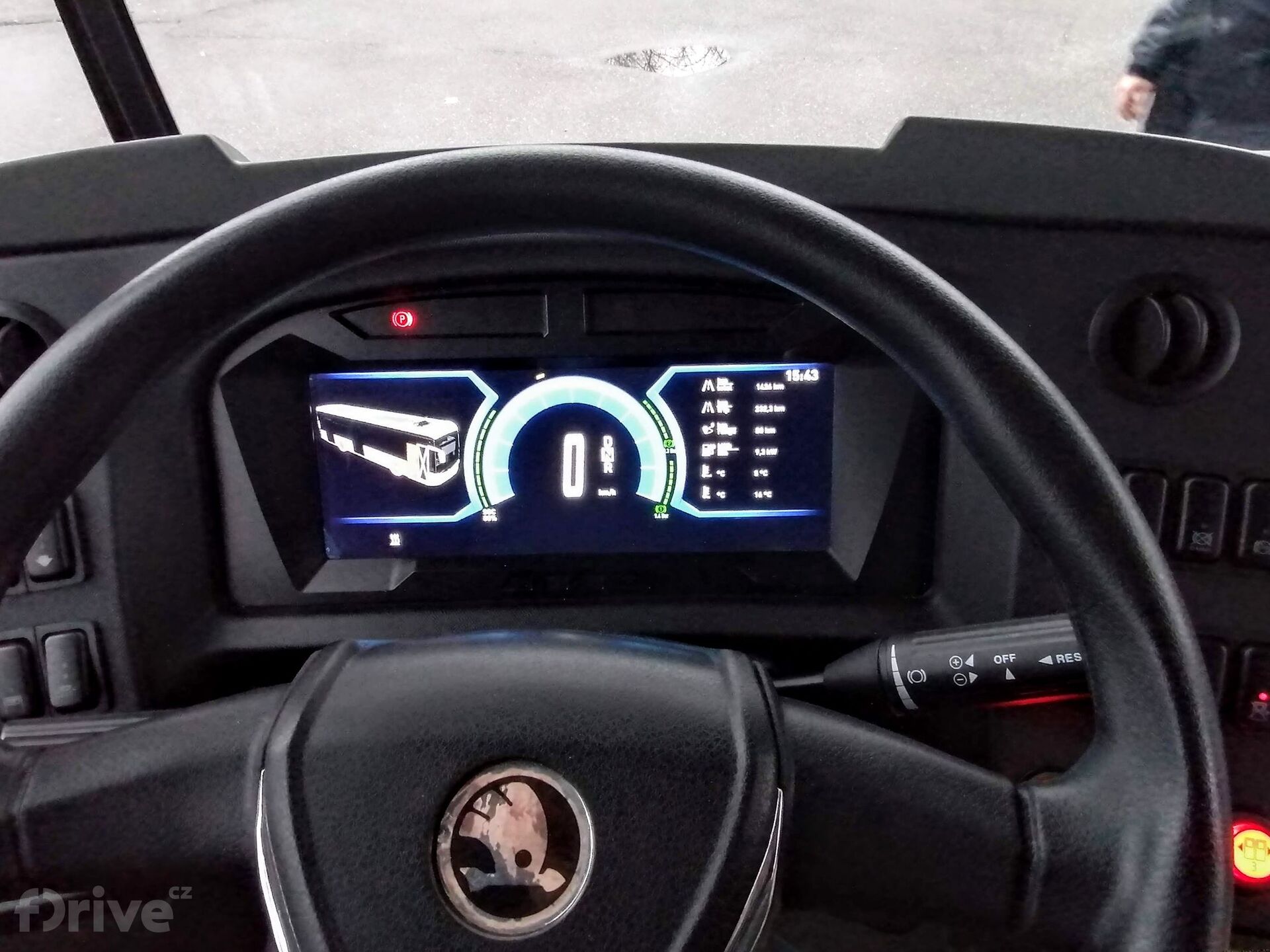 Škoda E´City kabina 3